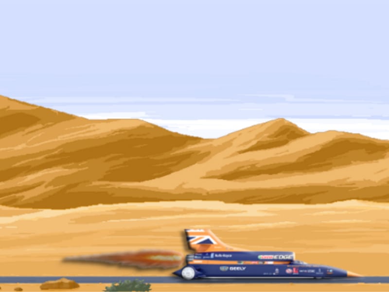 Desert Camp:  BloodhoundSSC